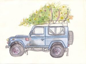 Good Old Defender Christmas