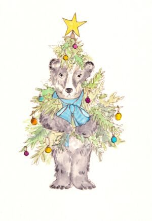 Moody XMAS Badger
